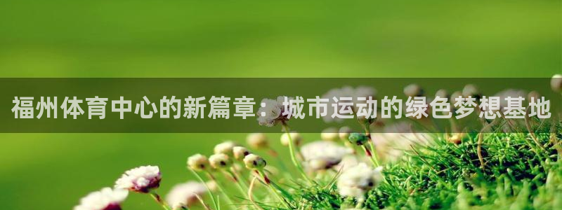 vsport体育：福州体育中心的新篇章：城市运动的绿色梦想基地